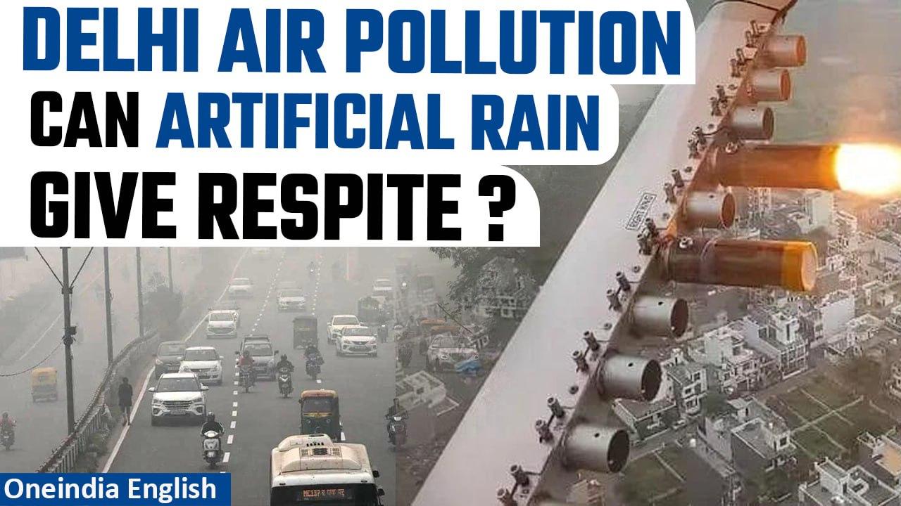 Delhi: Artificial rain in Delhi likely on Nov 20-21: Air Quality Index remains severe |Oneindia News