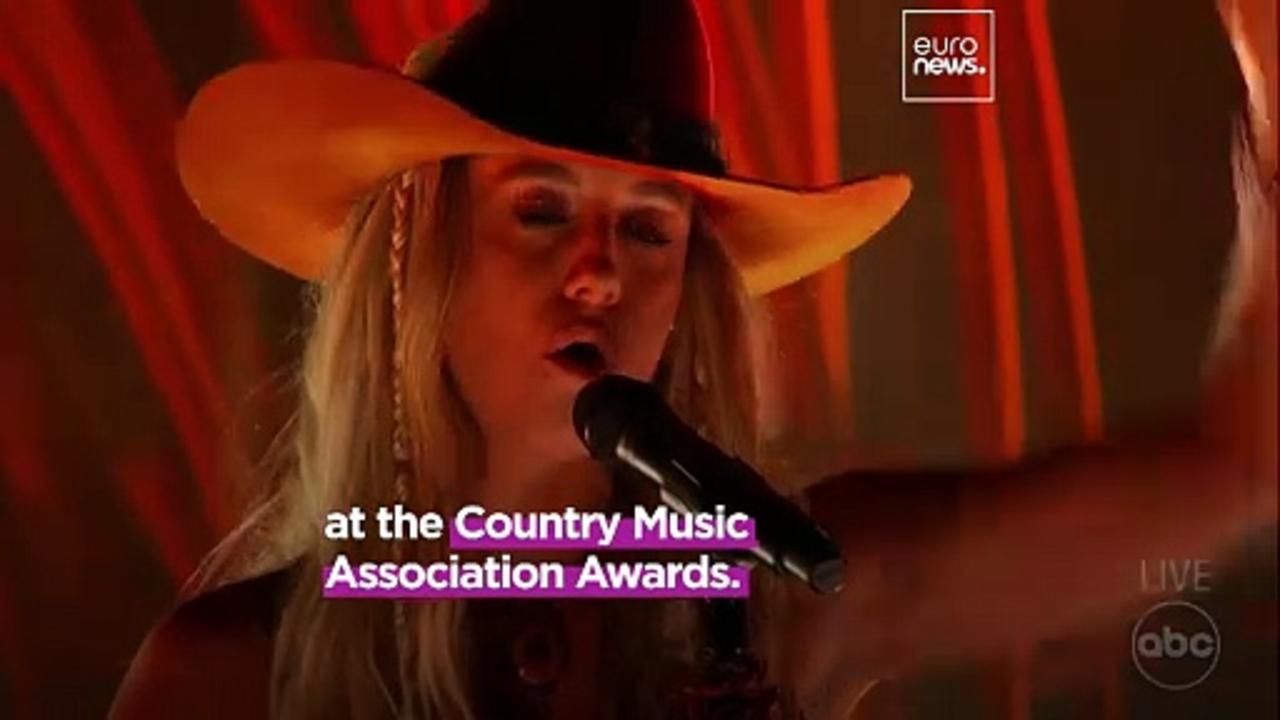 Country superstar Lainey Wilson shines bright, sweeping five trophies at the CMA Awards 2023