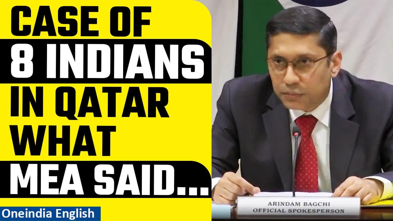 MEA Addresses on the Capital Punishment Sentence for 8 Indians in Qatar| Oneindia News