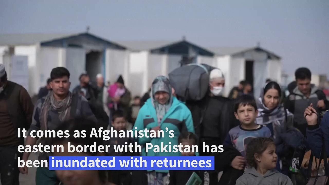 Number of Afghans returning from Iran spikes amidst Pakistan exodus