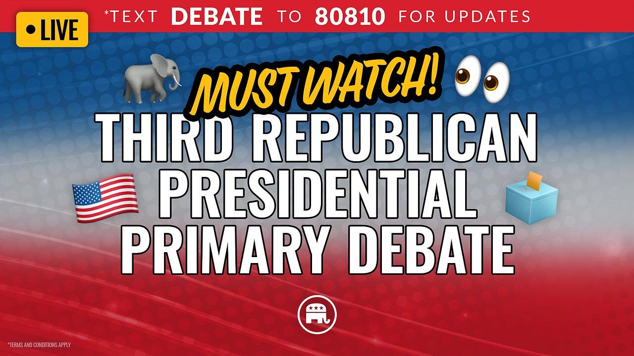 RNC Third Republican Presidential Primary Debate