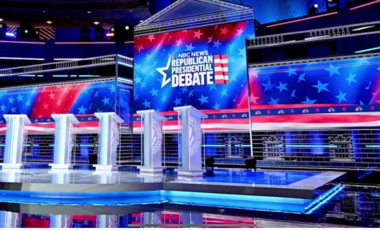 Live The Republican Presidential Debate With One News Page VIDEO