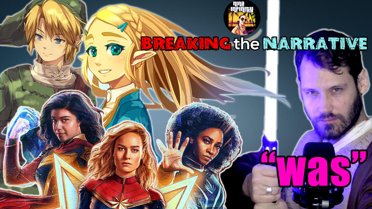 Zelda Live Action? The Marvels Reviews are in & MORE! | BREAKING the NARRATIVE with Adam Crigler