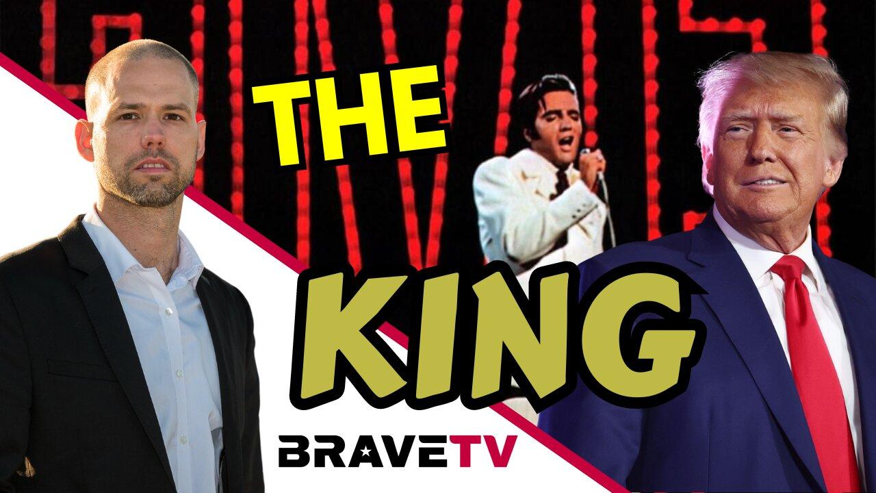 Brave TV - Nov 9, 2023 - Trump Plays Elvis Presley, the King is Alive!