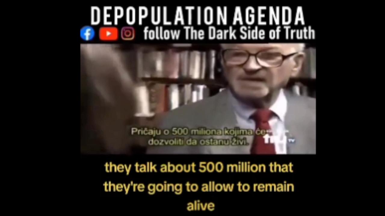 Depopulation Agenda
