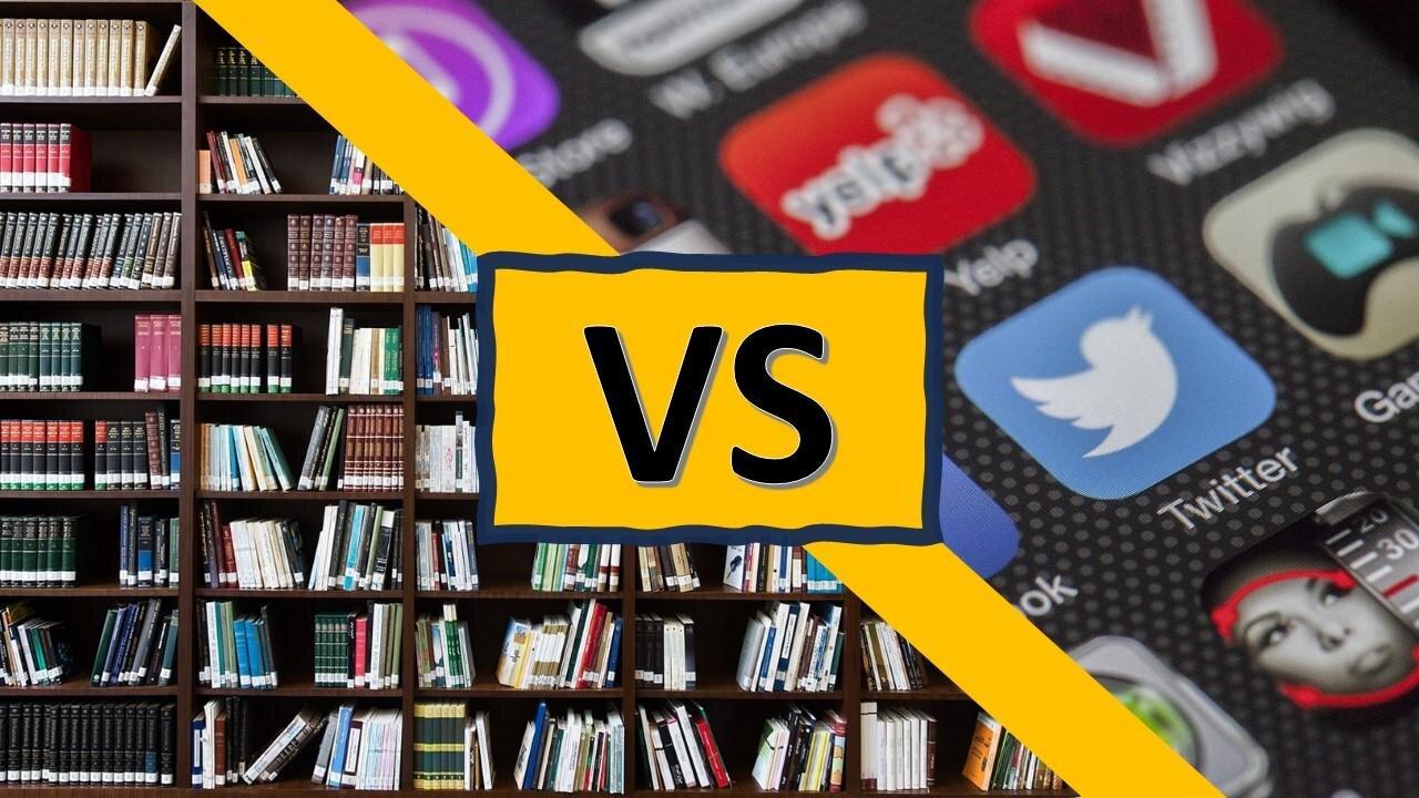 Books vs. Social Media, the War Against One News Page VIDEO