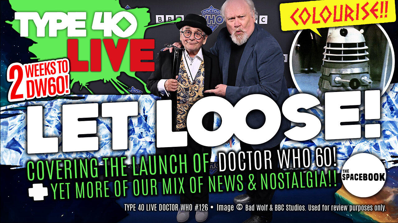 DOCTOR WHO - Type 40 LIVE LET LOOSE! - DW60 Press Launch | Daleks in COLOUR! & MORE! **NEW!!**