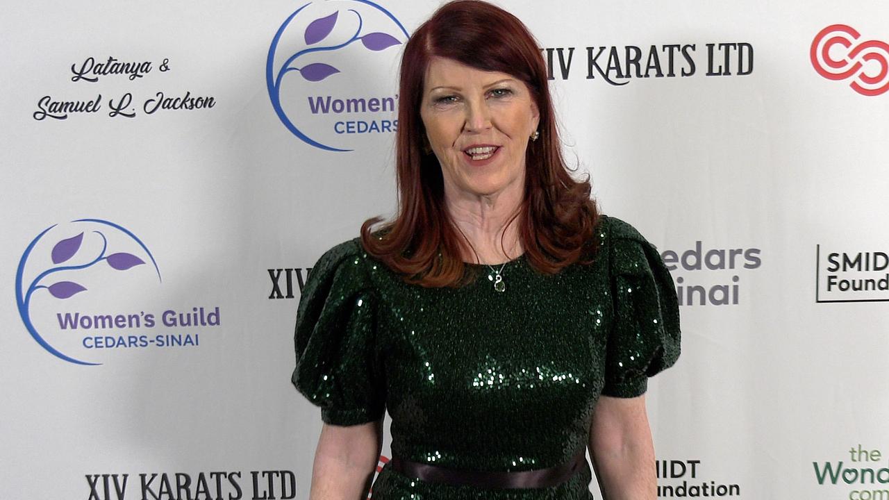 Kate Flannery 2023 Women’s Guild Cedars-Sinai Crystal Ball Red Carpet