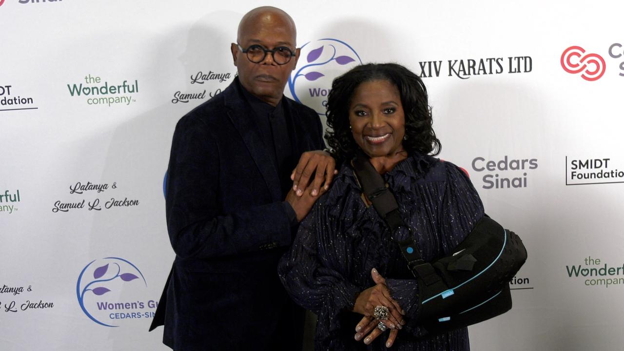 Samuel L. Jackson and LaTanya Richardson 2023 Women’s Guild Cedars-Sinai Crystal Ball Red Carpet