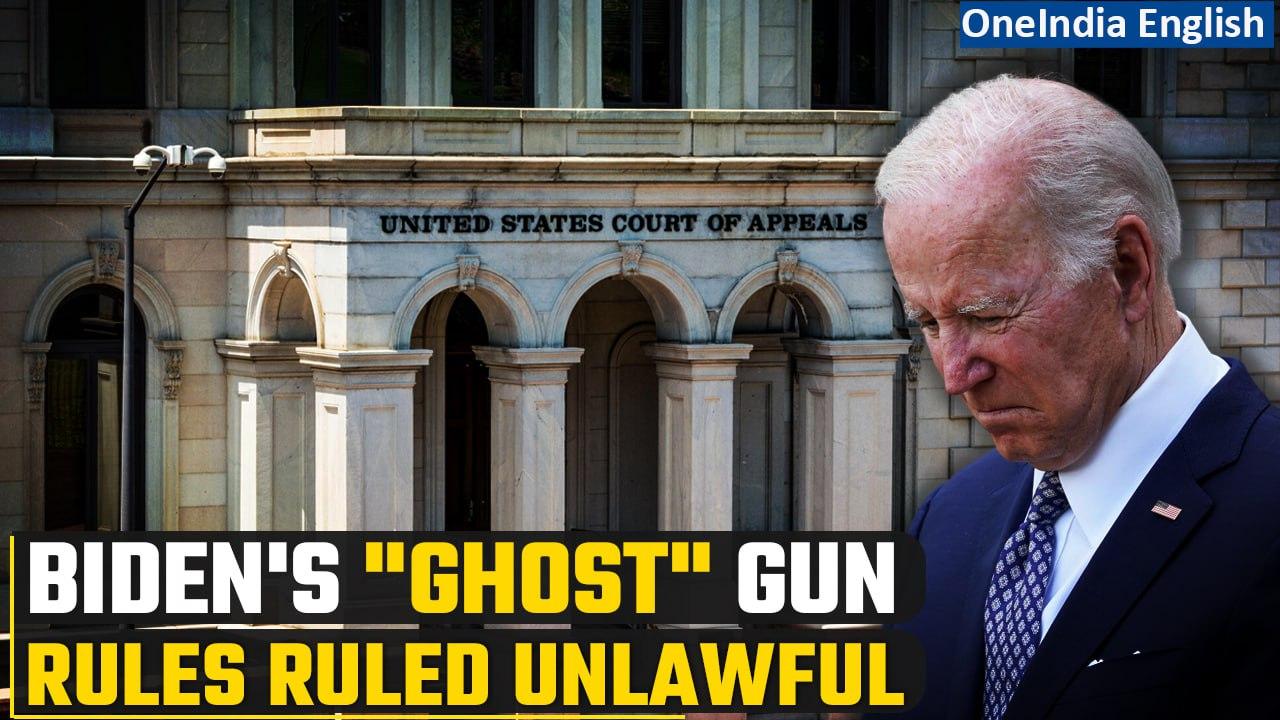 US Appeals Court Strikes Down Biden's 'Ghost Gun' Rules | OneIndia News