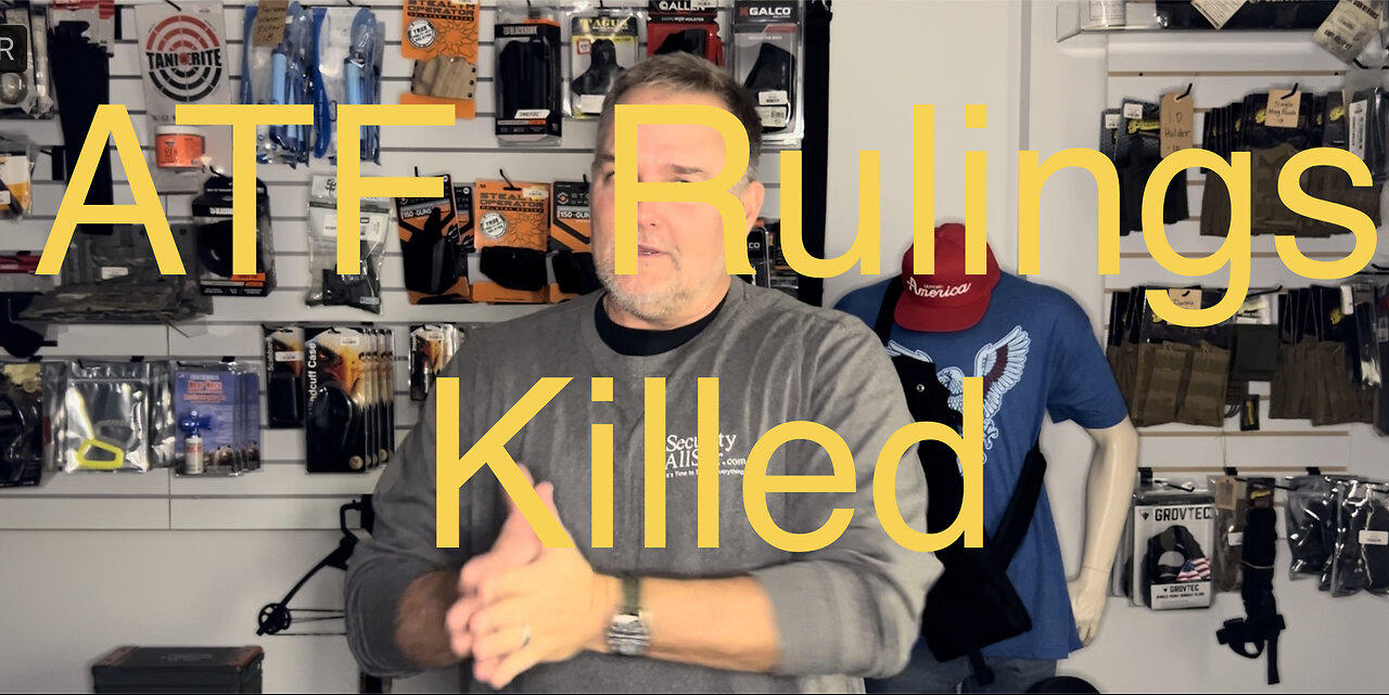 ATF Brace Rule Overturned Expect and appeal by One News Page VIDEO