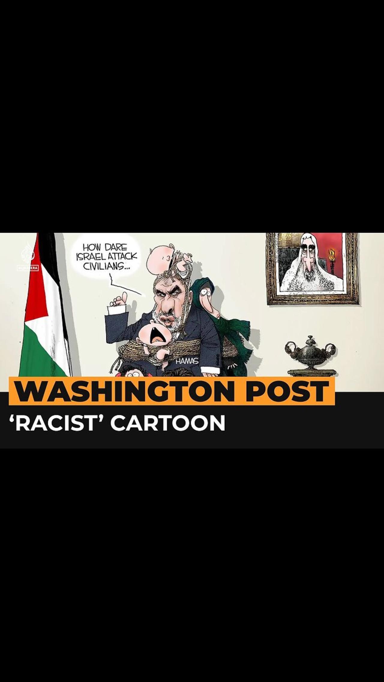 Washington Post cartoon on Gaza condemned as racist | Al Jazeera Newsfeed