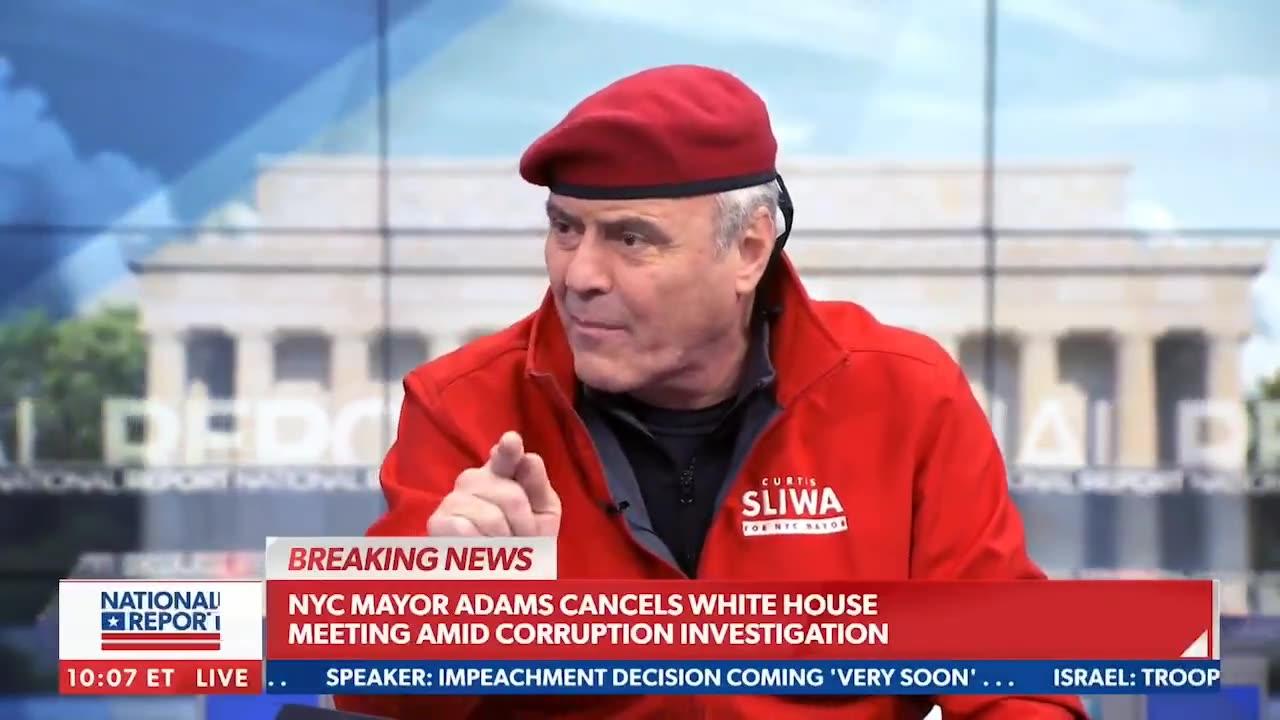 Curtis Sliwa Urges Eric Adams to Resign, Citing Distraction from Fundraising Investigations