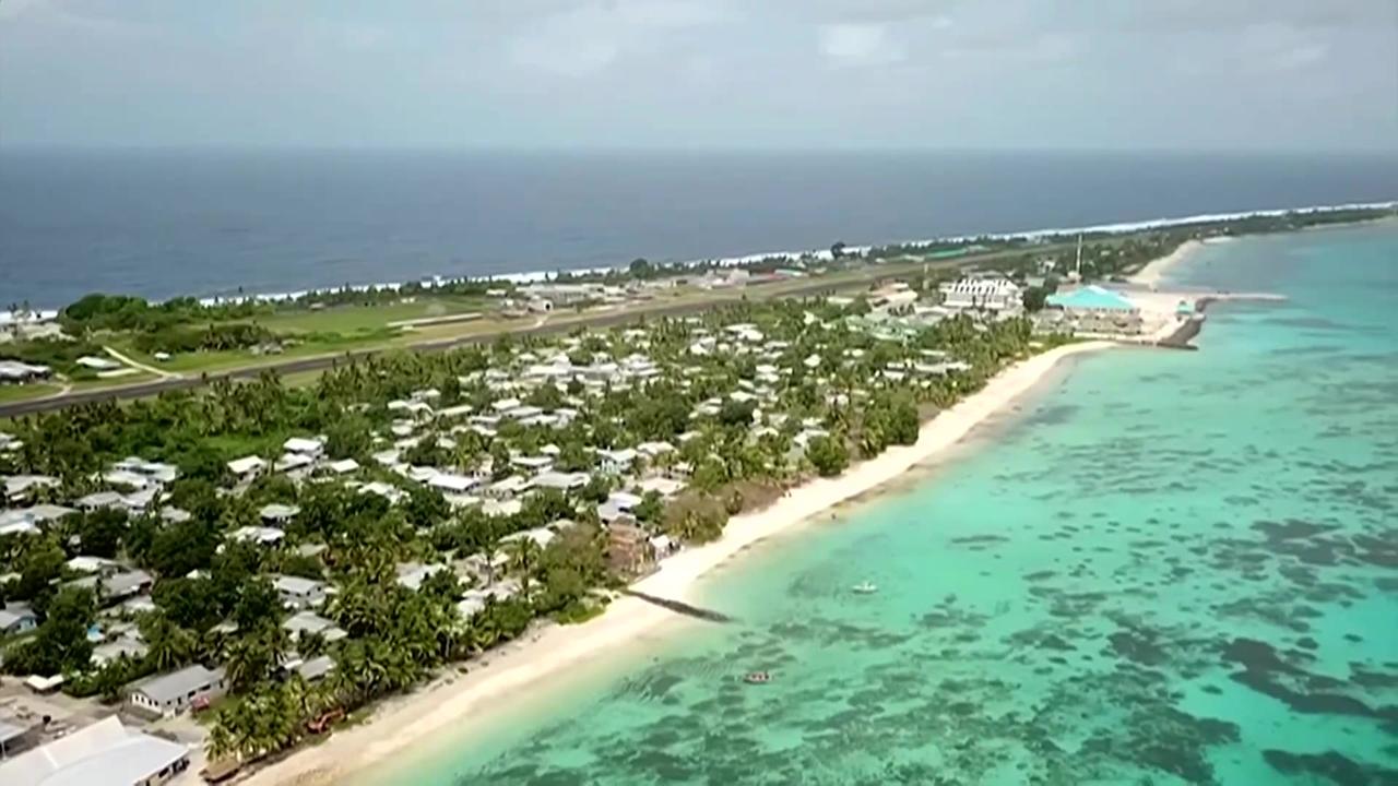 Australia's FM lauds 'foresight' in Tuvalu pact