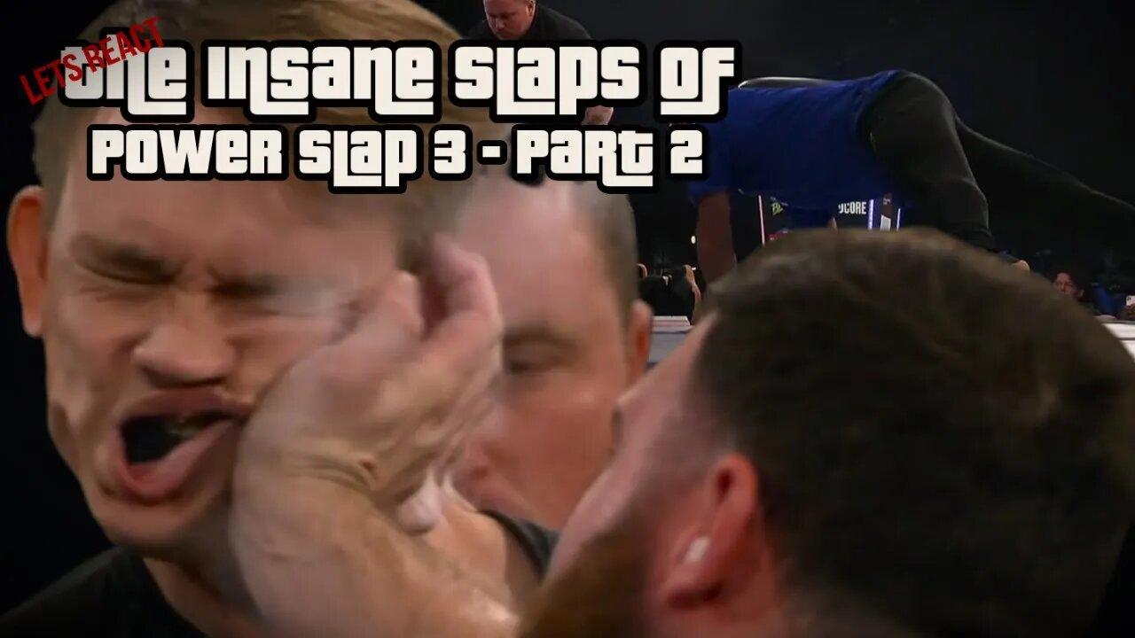 *Turpin Ko's Alan And Then Humps The Stage*  The Insane Slaps Of Power Slap 3 - Part 2