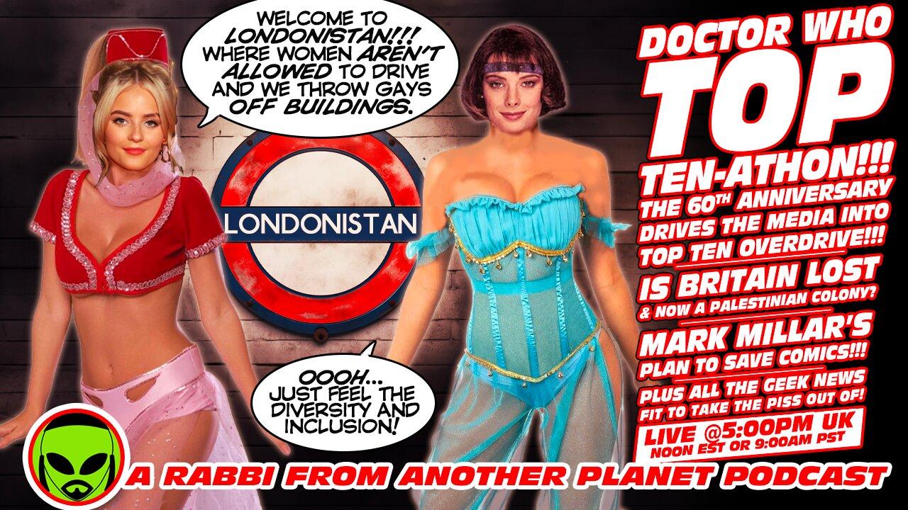 LIVE@5: Doctor Who TOP TEN CRAZY!!! Has Britain Fallen??? Mark Millar's Plan to save Comics!!!