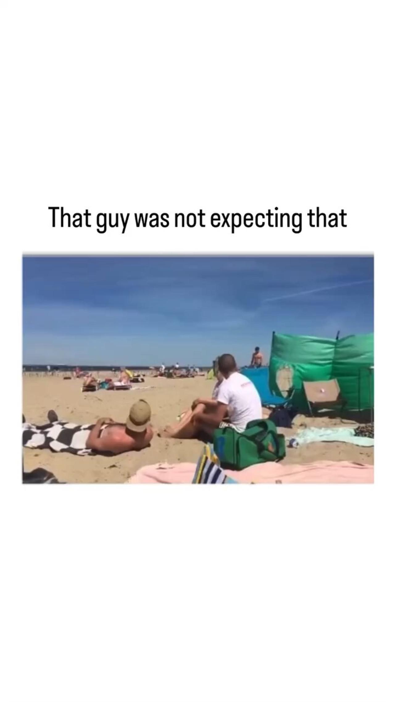 That guy was not expecting that at all 😂🤣