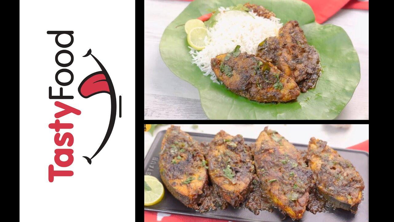 "Sizzle and Savor" (King Fish Fry Masala Recipe By "TESTY FOOD")