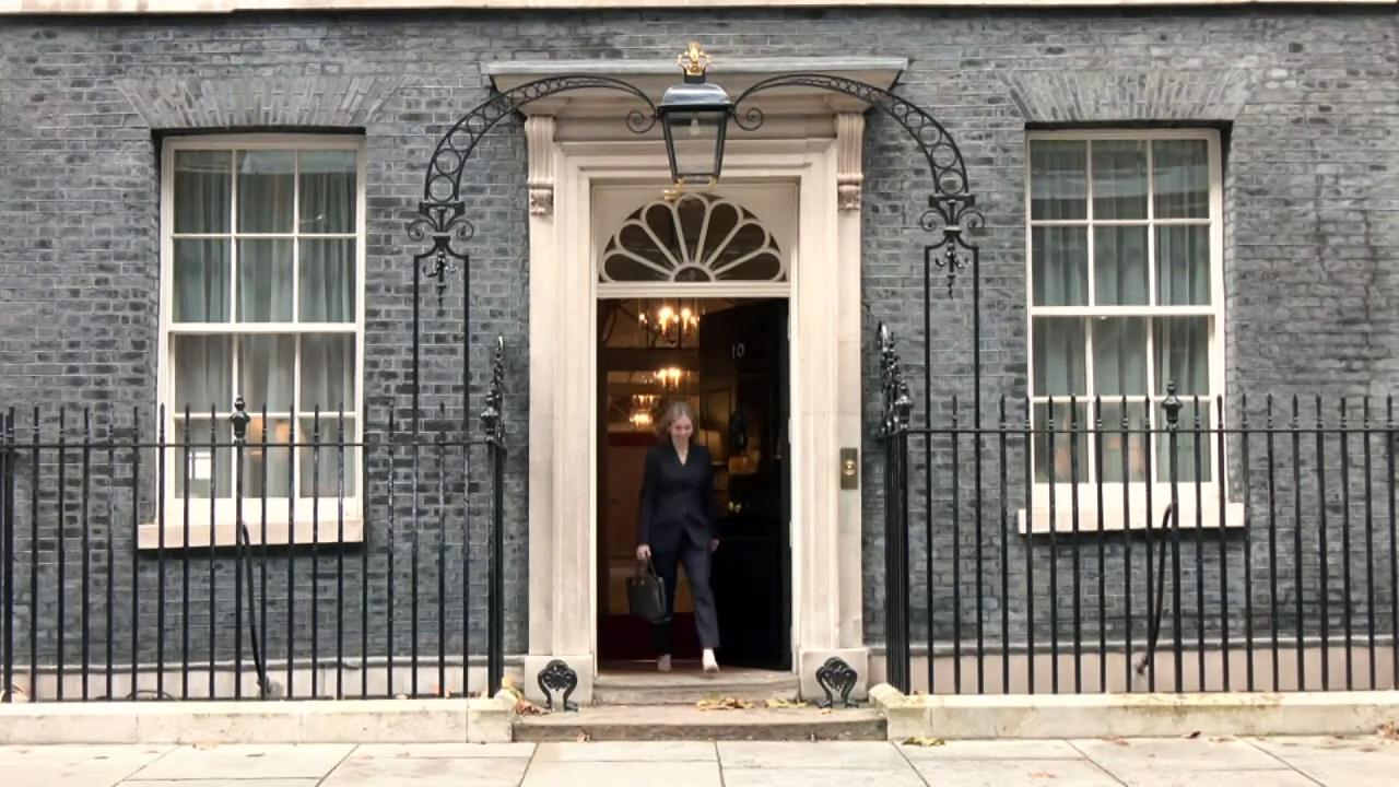 Laura Trott leaves Downing Street amid cabinet reshuffle