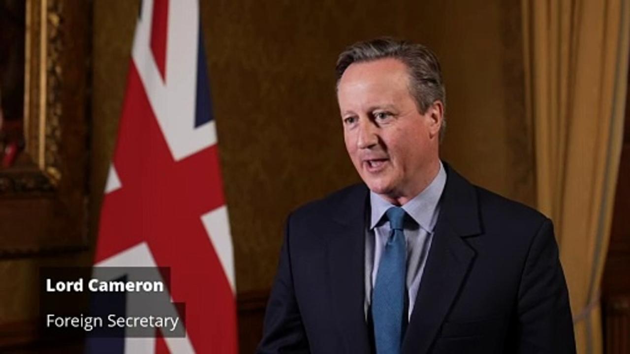 Cameron admits it is ‘not usual’ for a former PM to return