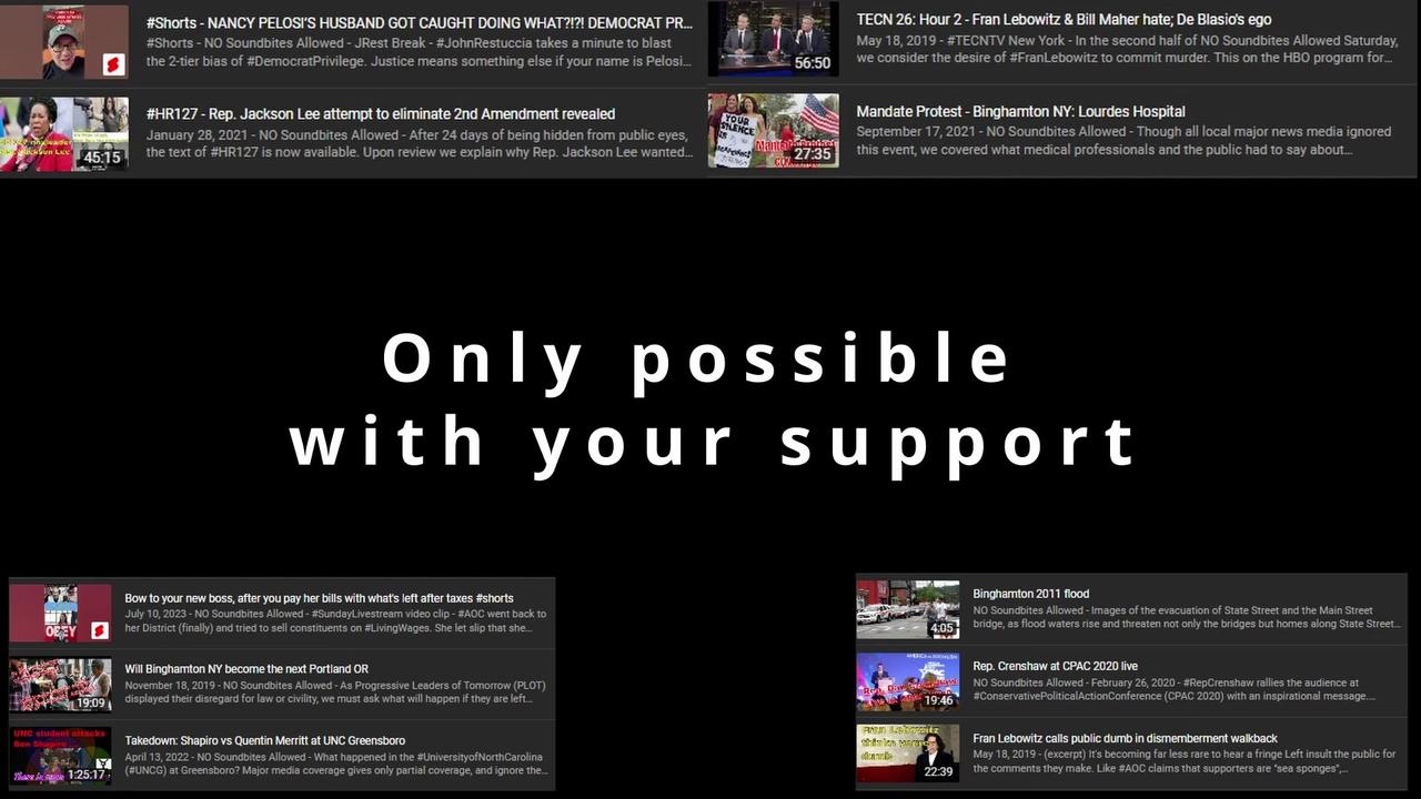 Livestream Sunday - S5 ep 46 - economy, crime, 2024 election - Part 2