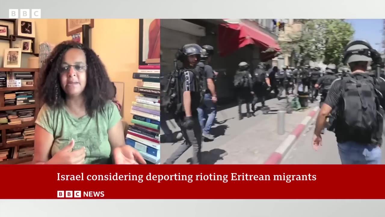 .Israel considers tough steps to deport rioting Eritreans – BBC News