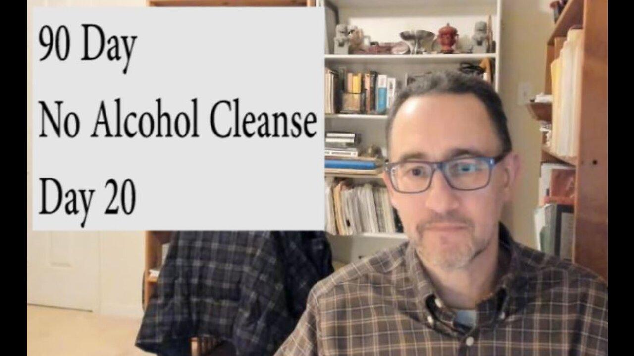 90 Day No Alcohol Cleanse, Day 20, Health One News Page VIDEO