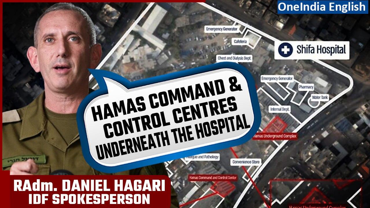 Israel-Hamas War: Daniel Hagari says Hamas uses hospitals as instruments of war | Oneindia