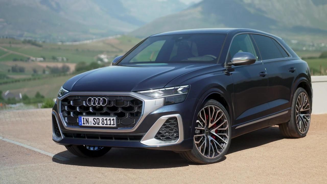 The new Audi SQ8 TFSI Exterior Design in Waitomo - One News Page VIDEO