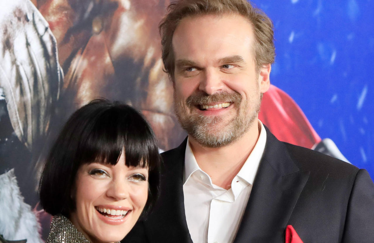 Lily Allen doesn't get recognised when she's with husband David Harbour