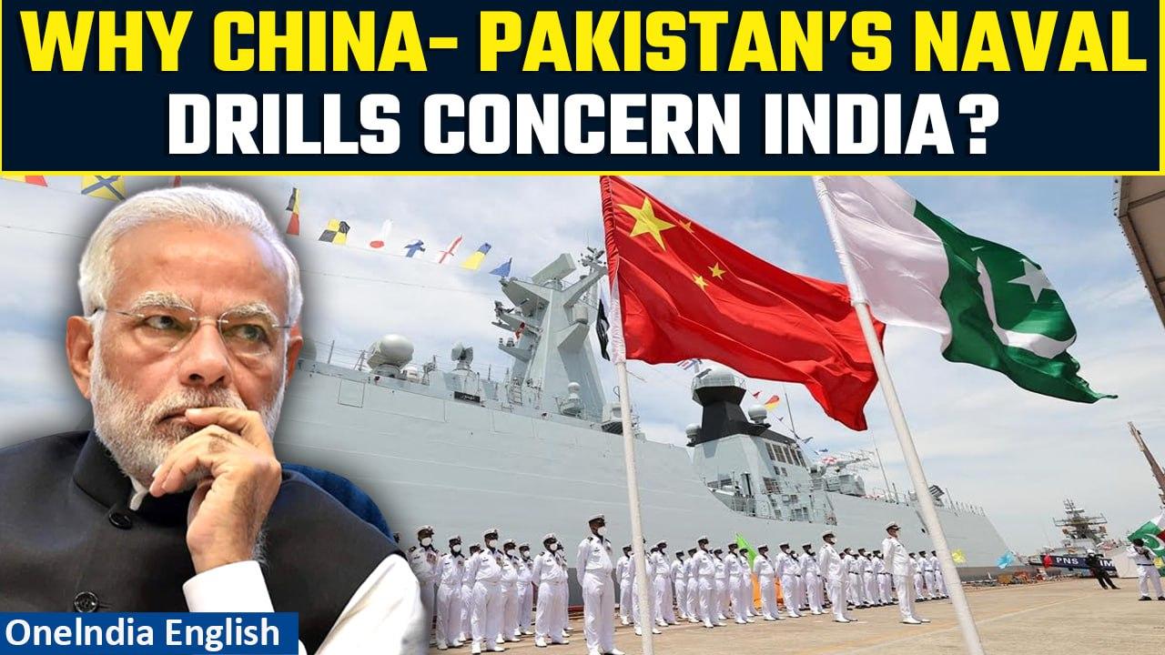 Pakistan and China conduct Naval drills in the Arabian Sea, a message for India and U.S | Oneindia