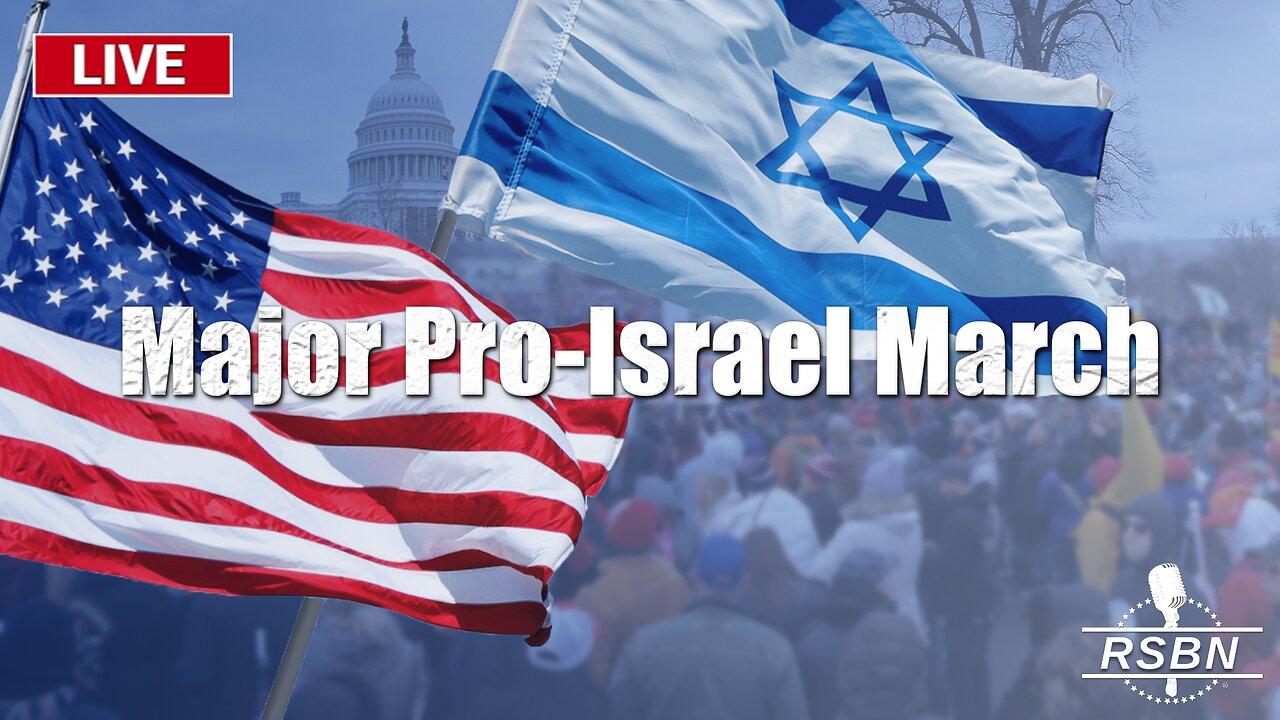 Americans Gather for Major Pro-Israel March in D.C. - 11/14/23