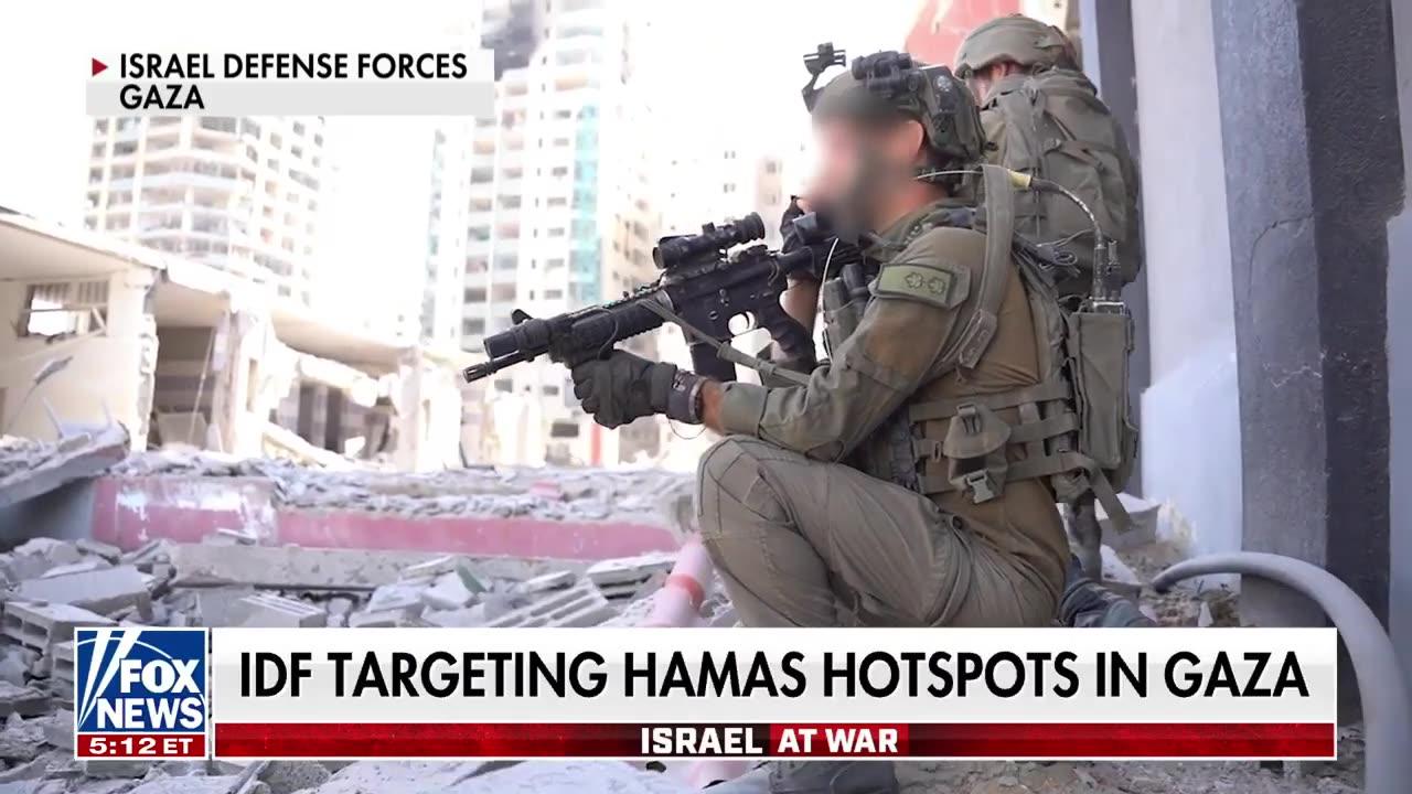 IDF footage shows Israeli military raiding Hamas commander's headquarters