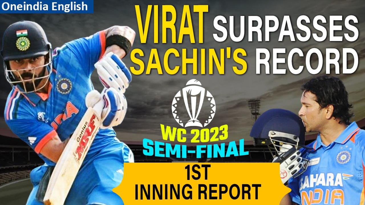 India vs NZ Semi-Final: Virat Kohli & Shreyas Iyer’s tons take India to 397/4| Oneindia