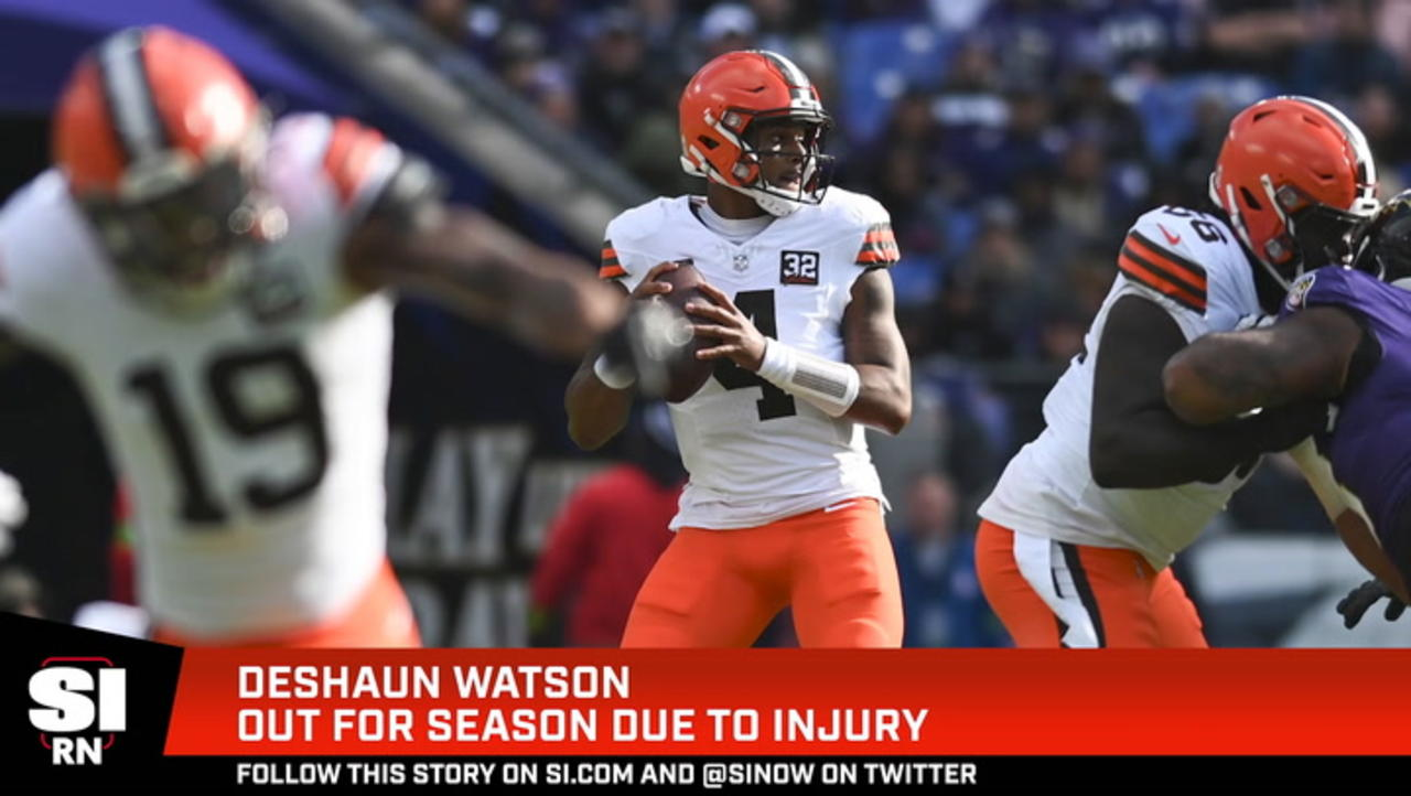 Deshaun Watson Out for Season Due to Injury