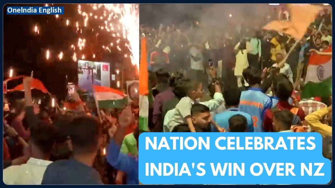 India vs New Zealand: Nationwide Celebrations As India Races to ICC World Cup 2023 Finals| Oneindia