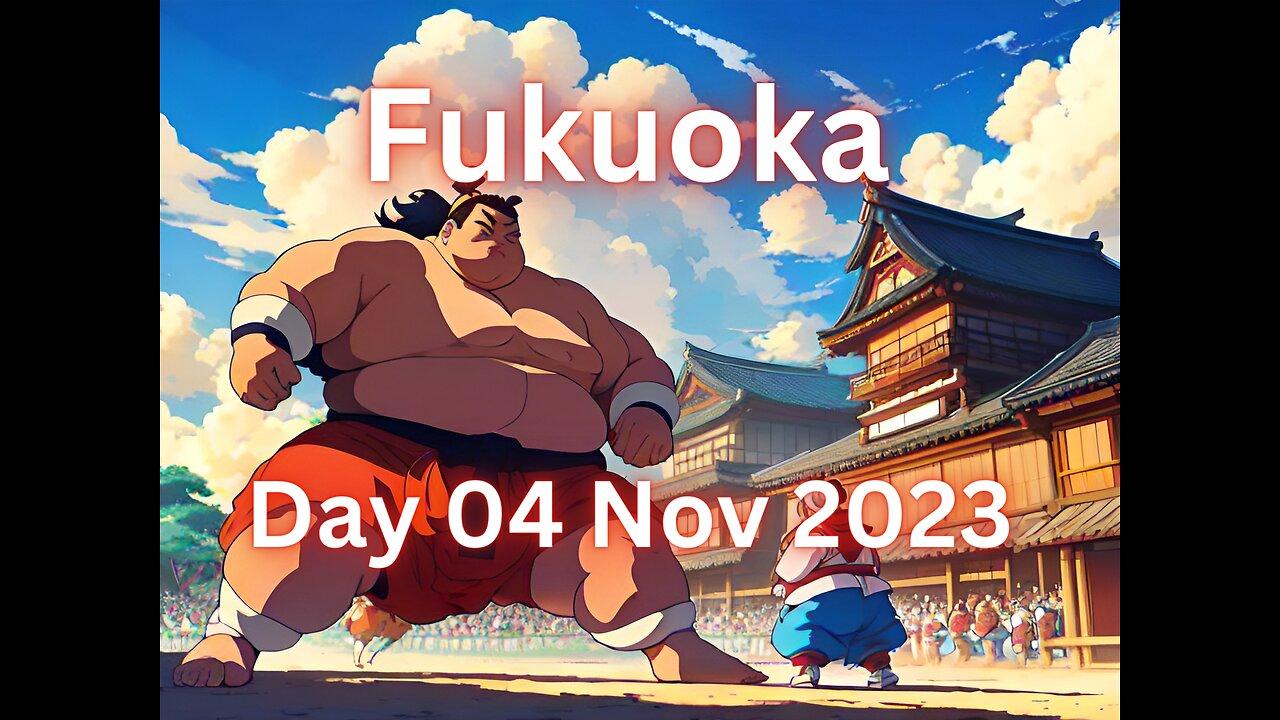 Sumo Nov Live Day 04 Fukuoka Japan! 11月の場所