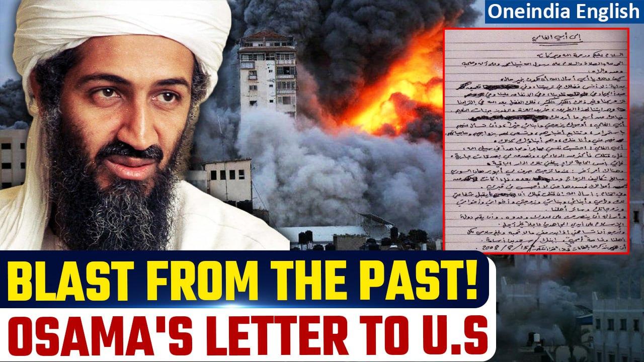 Israel-Hamas War: Osama Bin Laden's 'Letter to the American people' goes viral | Oneindia News