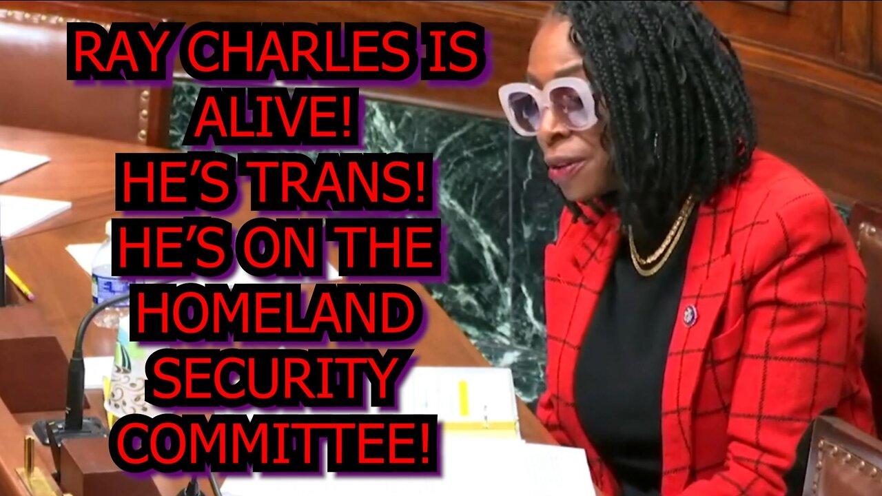 RAY CHARLES IS ALIVE AND ON THE HOMELAND SECURITY COMMITTEE!