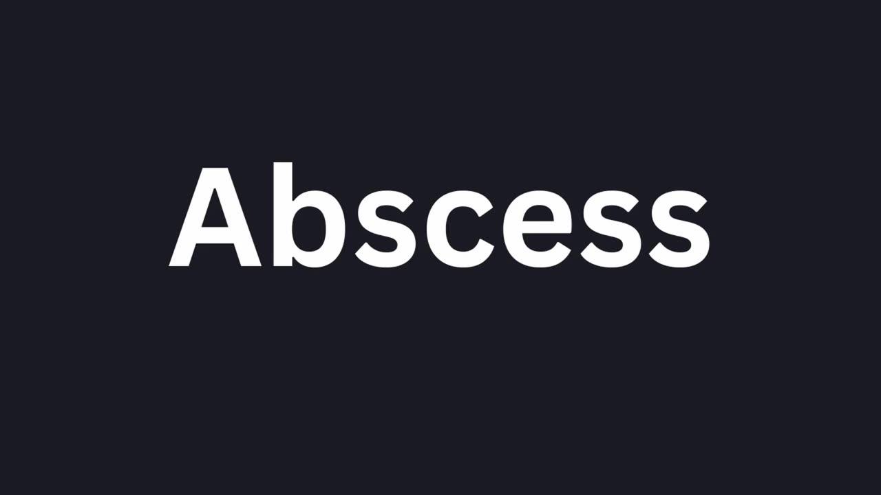 how-to-pronounce-abscess-one-news-page-video