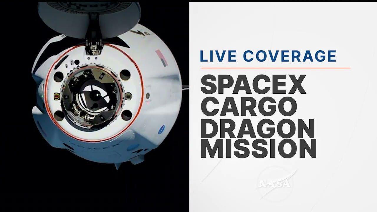 Expedition 70 SpaceX Dragon CRS-29 Cargo Ship Space Station Docking - Nov, 2023