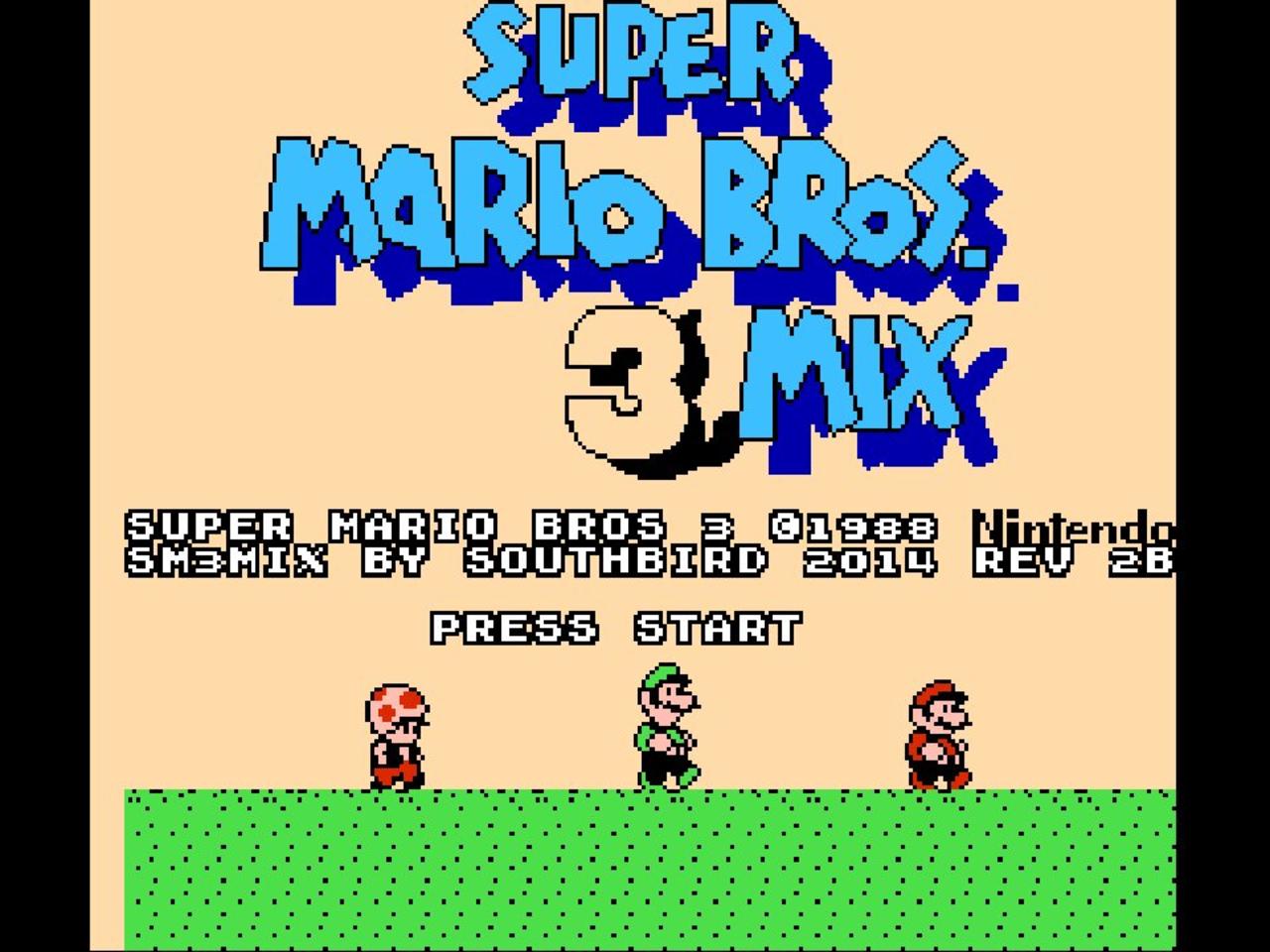 Super Mario Bros 3 Mix Hack [Live 16-11-2023]