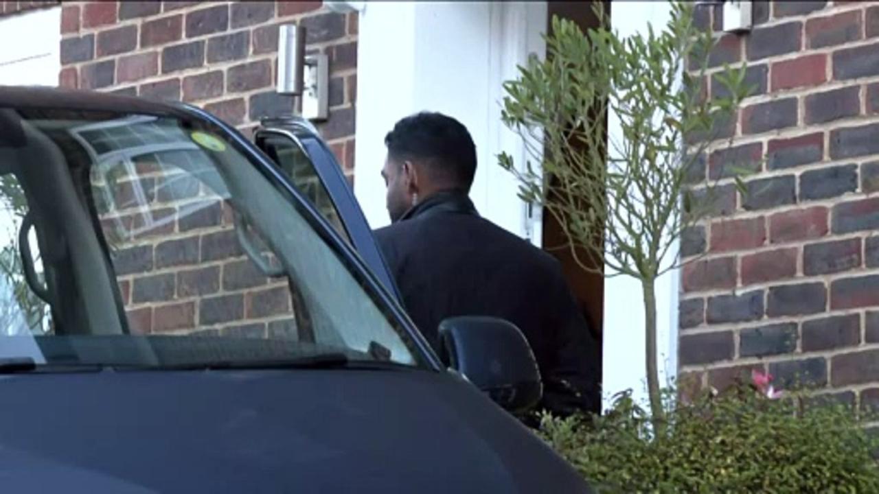 Former home secretary leaves Hertfordshire home