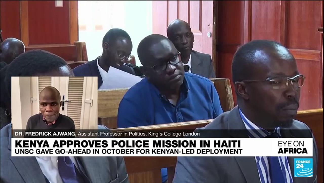 Kenya's high court extends a block on sending police to Haiti