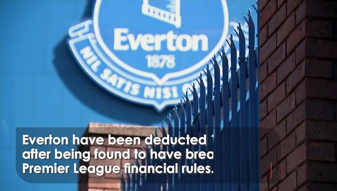 Everton deducted 10 points for Premier League rules breach
