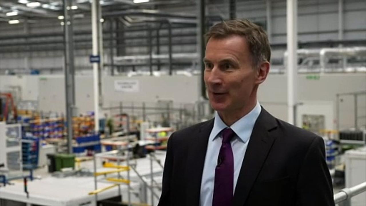 Hunt: Supporting manufacturing businesses will grow economy