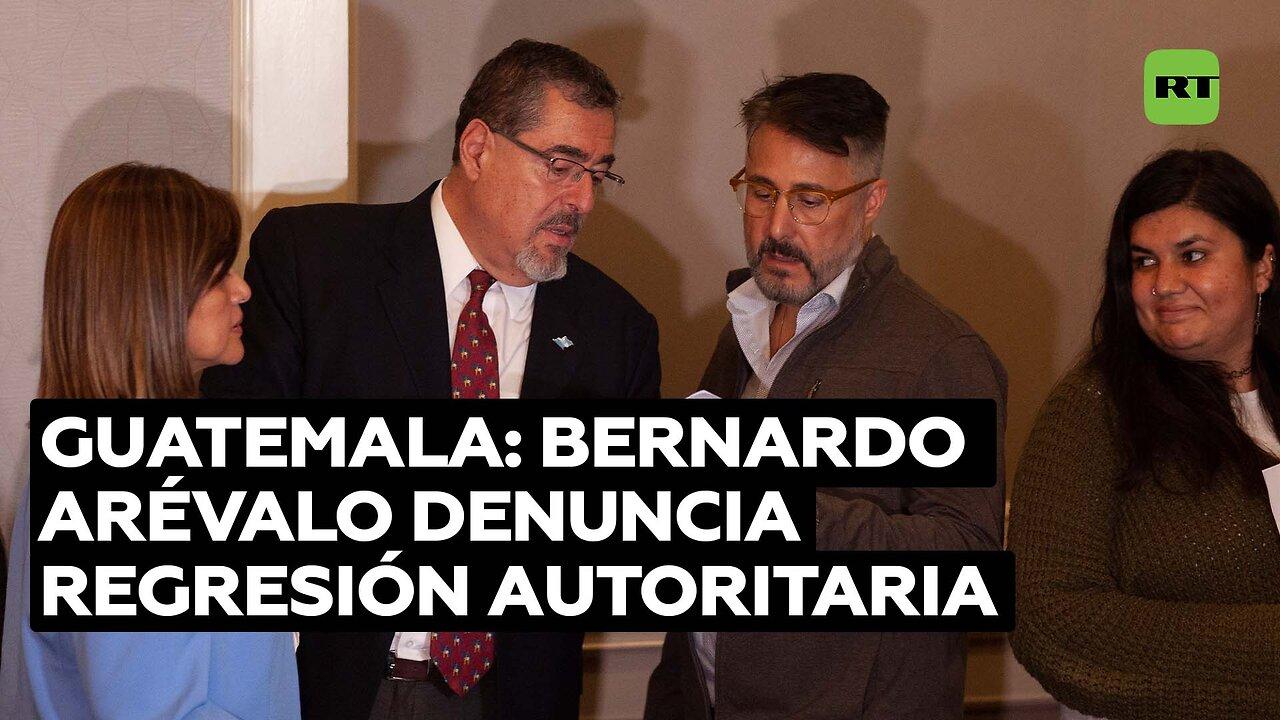 El presidente electo de Guatemala critica la actuación de la Fiscalía contra su partido
