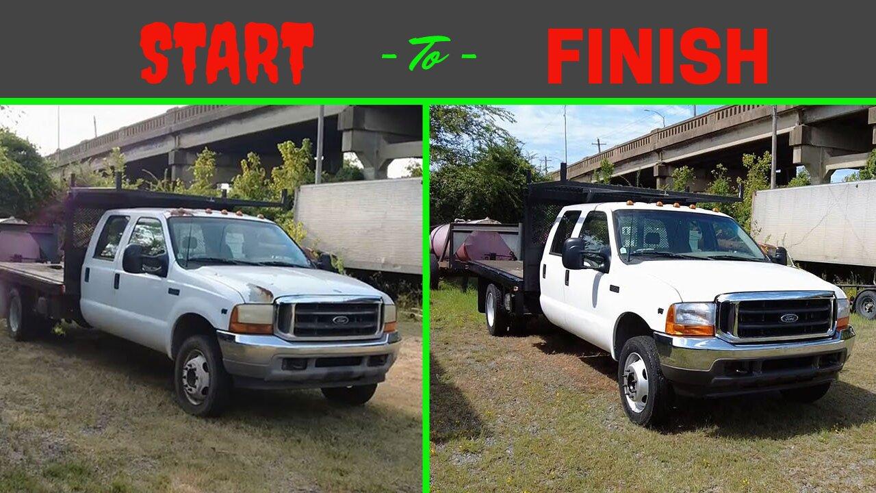 I bought the cheapest Ford F-550 I could find