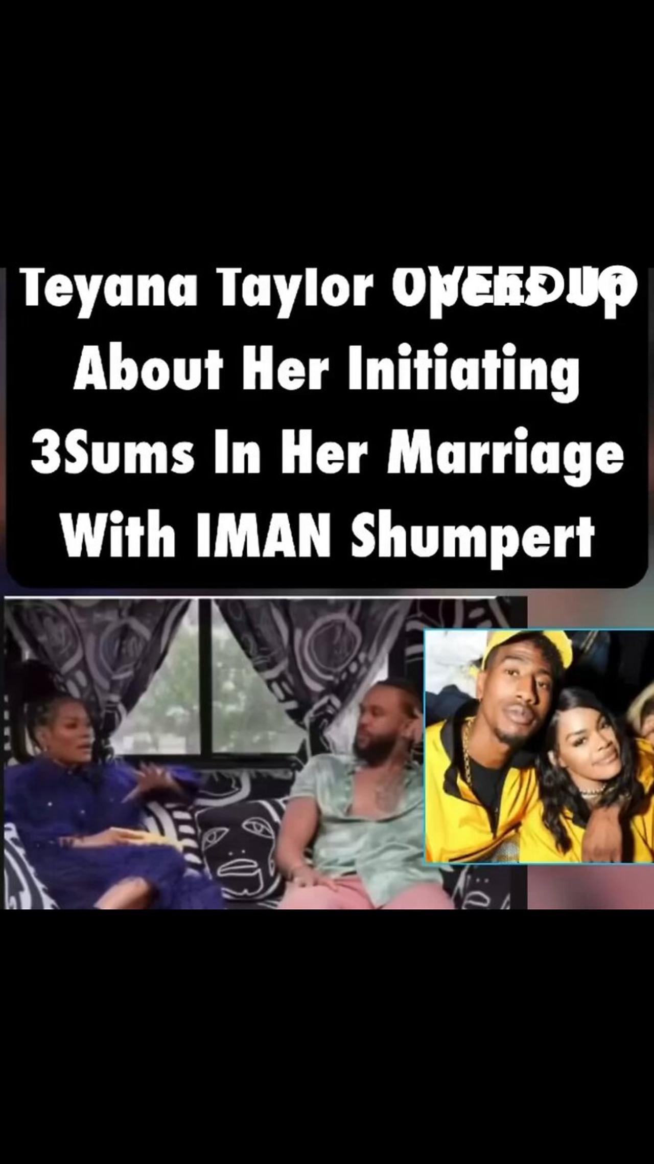 Teyana Taylor Says She Initiated Threesomes In One News Page Video