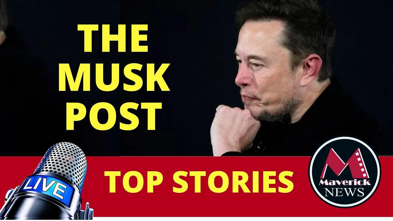 Elon Musk "Antisemitic Twitter Post" | Maverick News Live